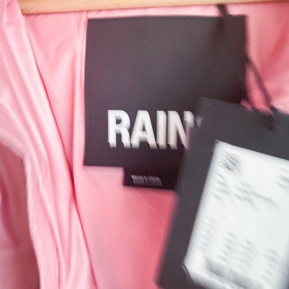 Rains Pink Puffer Jacket - Picture 10 of 12